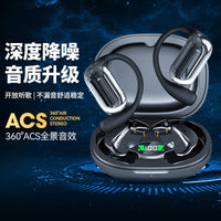 Open-Ear Bluetooth Headset with AI Translation and Long Battery Life