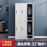 Steel Locker Cabinet with Lock for Employee Storage and Dormitory Changing Rooms