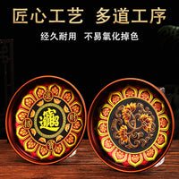 Alloy Offering Fruit Plate for Altar and Home Decor