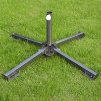 Heavy-Duty Outdoor Folding Umbrella Base for Patio, Beach, and Market Stalls