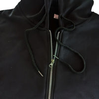 Unisex Zip-Up Hoodie with Cherry Blossom Pink Accents