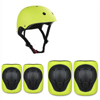 Kids' Cycling Helmet and Protective Gear Set for Skateboarding, Scooters, and Balance Bikes