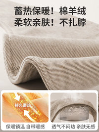Neck Warmer with Pockets and Adjustable Buttons for Shoulder and Cervical Spine Support