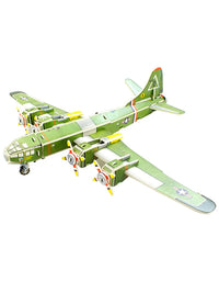 3D Puzzle Military Aircraft & Tank Models Cardboard Jigsaw for Kids & Adults