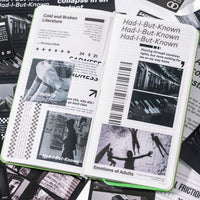 25-Sheet Korean Ins Style Decorative Stickers for Journals, Phone Cases, and Notebooks