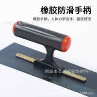 Blue Tempered Manganese Steel Plastering Trowel for Wall Smoothing and Putty Scraping