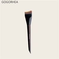 GOGORHEA Professional Crescent Foundation Brush Set - Seamless Application, Non-Absorbent Fibers