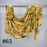 Breathable High-Elastic Jersey Printed Headscarf for Women