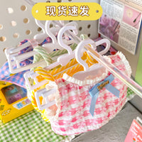 Doll Clothes Hangers for 10cm-20cm Cotton Dolls and BJD Dolls, High-Value Doll Outfit Display Hangers