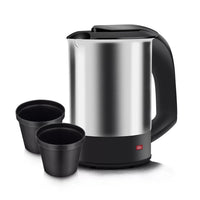 Portable Electric Kettle, Stainless Steel Automatic Shut-off Boil-Dry Protection