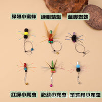Silicone Tentacle Insect Teaser Wand Refill for Cats, Colorful Bug Pet Toy