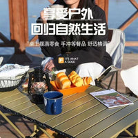 Portable Folding Camping Table and Chair Set for Outdoor Picnic