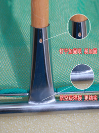 Snail and Fish Catching Push Net with Galvanized or Stainless Steel Pole