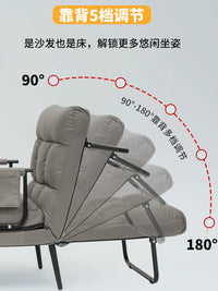 Multifunctional Folding Bed Chair for Office Nap or Guest Use