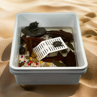 Turtle Hatchling Incubator with Feces Separation, Heating, and Lid for Wintering and Breeding