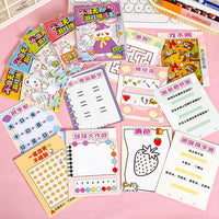 Mini Challenge Game Books for Kids, Educational Reward Gifts for Students and Kindergarteners