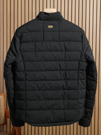 Men's Lightweight Warm 90% Duck Down Quilted Stand Collar Puffer Jacket