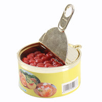 Miniature Canned Food Model Keychain / Charm for DIY Crafts