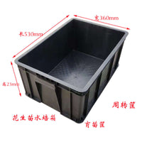 Hydroponic Seed Sprouter Tray Kit for Home Gardening, Soilless Cultivation Planter Box for Sprouts and Seedlings