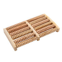 Wooden Foot Massager Roller for Acupressure and Reflexology
