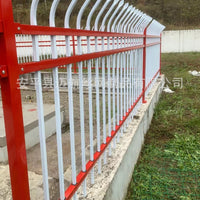 Galvanized Steel Anti-Climb Security Fence for Walls, Rust and Corrosion Resistant, High-Temperature Cured