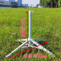 Portable Folding Umbrella Base for Outdoor Advertising and Beach Umbrellas