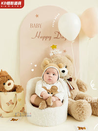 Baby Photography Outfit and Props Set for Newborns and First Birthday