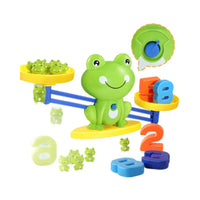 Frog Balance Counting Game for Kids, Educational Math Toy with Numbers and Cards, STEM Learning for 3-6 Year Olds