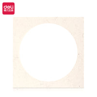 Deli HW414-A Calligraphy and Painting Card Paper 33x33cm Semi-Sized Fine Brushwork Chinese Painting Calligraphy Practice Paper