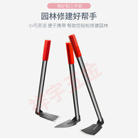 Garden Hoe for Weeding, Planting, and Cultivating - Manganese Steel