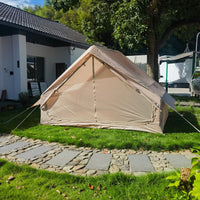 Inflatable Single-Layer Camping Tent for 3-4 People, Easy Setup Outdoor Shelter
