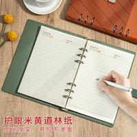 A5 Detachable Refillable Notebook Gift Set with Pen and USB Drive for Business Office and Study