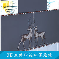 Refrigerator Top Cover Dustproof Washing Machine Cover Waterproof Oil-proof Microwave Oven Single Double Four-Door Refrigerator Towel