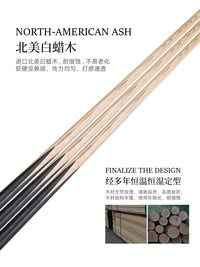 Billiard Pool Cue Stick for American Nine-Ball and Chinese Eight-Ball