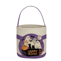 Halloween Trick or Treat Canvas Tote Bag for Kids