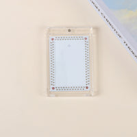 Magnetic Acrylic Card Holder for Collectible Trading Cards - Clear Display Case
