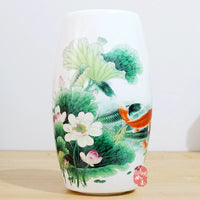 Jingdezhen Ceramic E27 Lampshade for Table, Pendant, and Wall Lamps