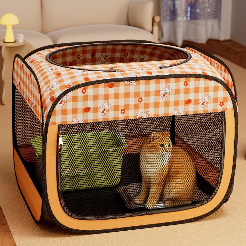 Cat Birthing Tent Nest with Mat and Accessories for Pregnant Cats and Kittens