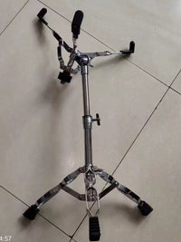 Adjustable Folding Snare Drum Stand for Practice Pads and Drum Kits, Heavy-Duty Portable Percussion Holder