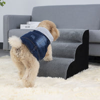 Pet Stairs for Dogs and Cats, Bedside Steps for Small Pets, Teddy Dog Ladder