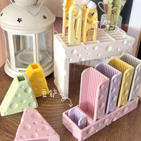 Cheese-Shaped Perler Bead Shovel with Lid - Multifunctional Storage Tool for Fuse Beads