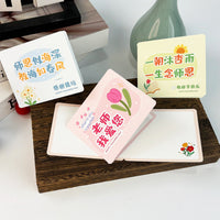 Teacher Appreciation Pop-Up Card, Double-Sided Printed Cartoon Greeting Card, Customizable with Logo