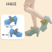 OB11 Doll High Heel Princess Shoes for 1/12 BJD Dolls