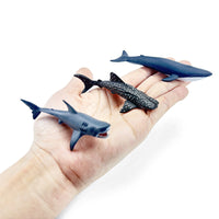 Ocean Animal Figurines Set with Carrying Bucket - Realistic Mini Sea Creatures for Kids