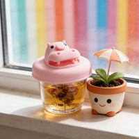 Silicone Storage Box Baby High Borosilicate Glass Fresh-keeping Box Freezer Bowl Baby Food Supplement Bowl Steaming Bowl Lunch Box
