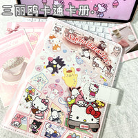 Korean Style Cartoon Fish A5 PU Leather Photocard Holder Album for K-Pop Photocards