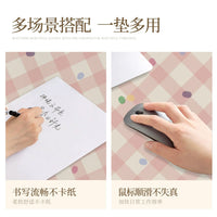 Double-Sided Waterproof Leather Desk Mat for Students and Children, Non-Slip and Eye-Protective