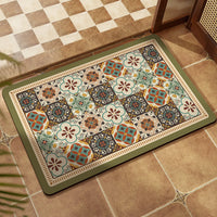 Luxury Diatomaceous Earth Bath Mat, Non-Slip Absorbent Floor Mat for Bathroom, Shower, and Entryway