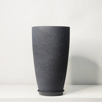 Large Imitation Cement Plastic Planter for Indoor Outdoor Green Plants
