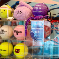 Clear Acrylic Tennis Ball Display Case with Door for Collectibles